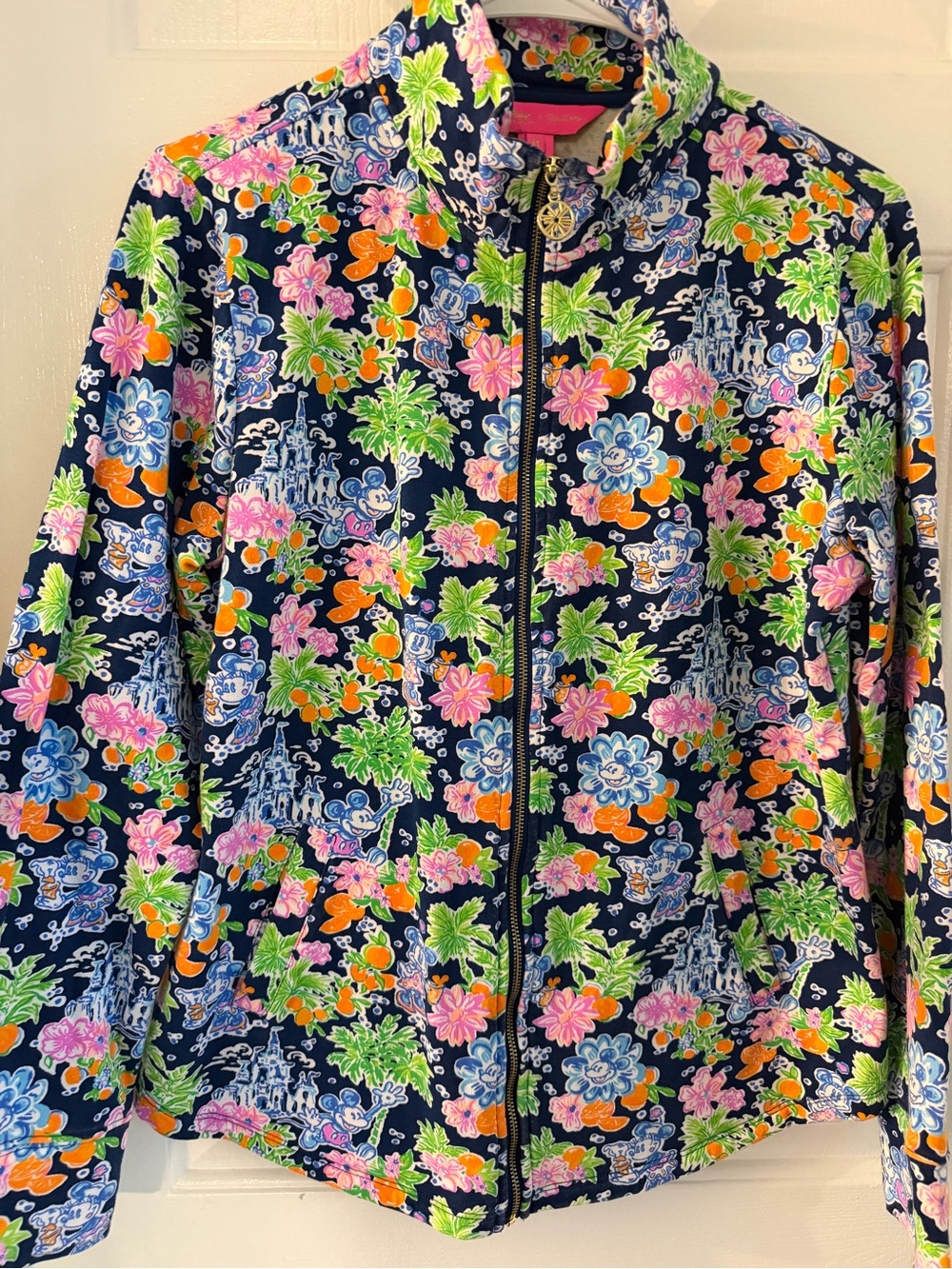 Disney Lilly Pulitzer Multicolor Lilly Loves Disney Full Zip Jacket, size M. - Picture 10 of 16